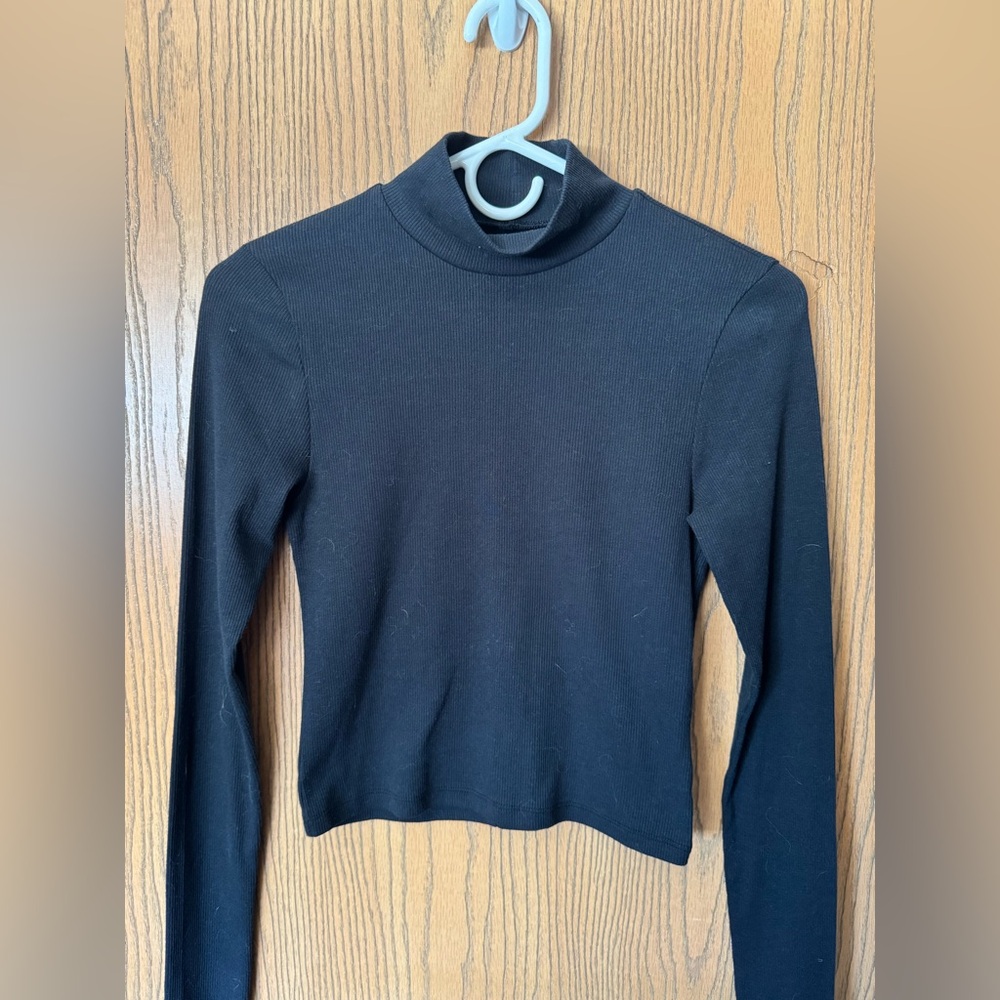American Eagle Cropped Turtle Neck